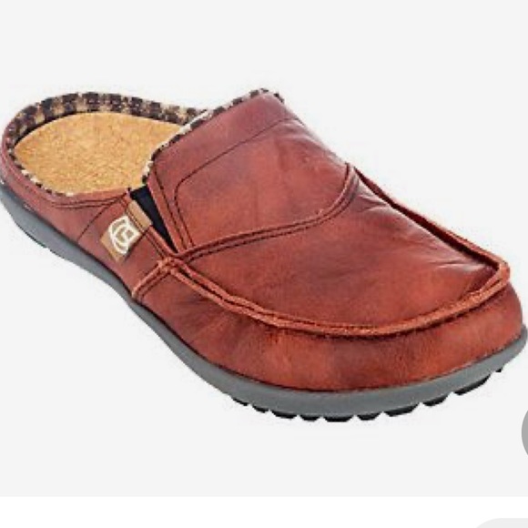 SPENCO Shoes - Cayenne Spenco Siesta Leather Slide clogs NWT